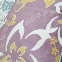 یک جفت گلیم فرش قدیمی پرز دار  6 متری