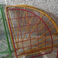 قفسه مشبک فلزی|کتابخانه، شلف، قفسه‌های دیواری|اراک, |دیوار