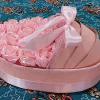 انواع رنگ گل روبانی شاخه ای ۱۵ تومن|گل مصنوعی|رفسنجان, |دیوار