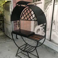 منقل کبابی بیضی