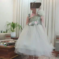 پیراهن عروس دخترانه|کفش و لباس بچه|لاهیجان, گلستان|دیوار