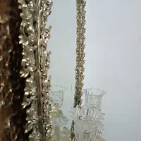 آینه شمعدان برنجی