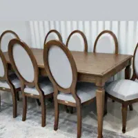 ناهارخوری مدل پشت بیضی|میز و صندلی غذاخوری|مشهد, بهمن|دیوار