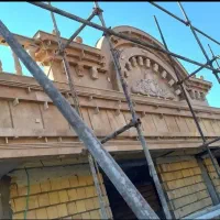 نصب نرده سنگی و پله سنگی (سنگ پله و نما سنگ)|خدمات پیشه و مهارت|کرمان, |دیوار