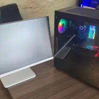 کیس گیمینگ حرفه‌ای ASUS RTX2070 Super مانیتور MSI