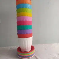 گلدان و گل در رنگ های متفاوت و زیبا|گل و گیاه طبیعی|آبیک, |دیوار