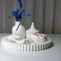 ست رومیزی دکوری شیک و زیبا