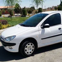 پژو ۲۰۶ تیپ ۲ مدل ۸۹ رنگ سفید|خودرو سواری و وانت|آباده, |دیوار