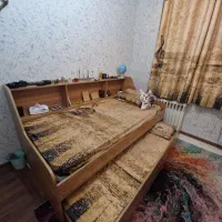 تخت کشویی کم جا دو نفره به همراه دو عدد تشک|تخت و سرویس خواب|تهران, جوادیه تهرانپارس|دیوار