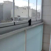 شیشه بالکن جمع شونده .دروپنجره upvc .توری کشویی