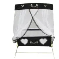 گهواره کلبه فرشتگان رنگ قهوه ای