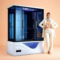 سونا جکوزی مخصوص تهرانی‌ها کابین دوش سوناخشک
