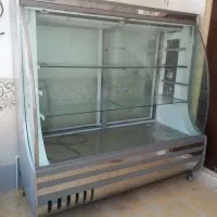 یخچال ویترینی طرح استیل