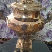 سماور مسوار روسی زغالی قدمت 150سال
