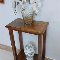 میز چوبی و میز تحریر )(