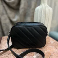 کیف دوشی چرم برند pull&bear اصل