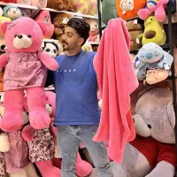 عروسک پتویی خرس 110 سانتی
