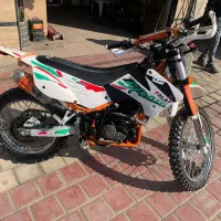 موتور فلات 250سی سی پلاک ملی طرح ktm|موتورسیکلت|کتالم و سادات شهر, |دیوار