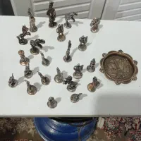 مهره شطرنج وسینی عتیقه