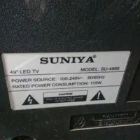 دوعددتلویزیون۴۹ تصویر نداره ضربه خورده..|تلویزیون و پروژکتور|گرگان, |دیوار