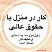 کار در منزل ادمینی با درآمد خوب. فوری. مناسب همه