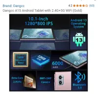 تبلت آکبند برند Oangcc A15 10.1 inch|تبلت|کرج, فاز ۲ مهرشهر|دیوار