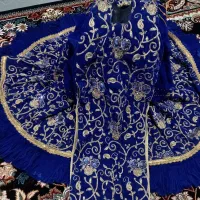 لباس محلی مخمل کاربنی