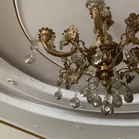 لوستر جدید برنجی آبکاری برنز