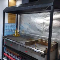 لوازم ساندویچی گریل همراه با کابینت و قفسه|کافیشاپ و رستوران|میاندوآب, |دیوار