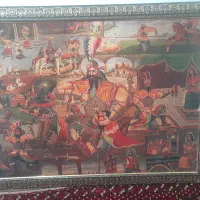 تابلوی زیبای رستم وسهراب