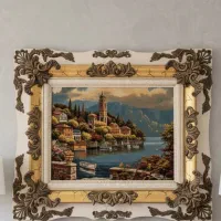 تابلو فرش منظره