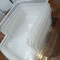 ۴عدد نظم دهنده شفاف در حد نو