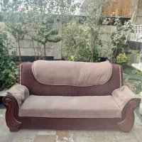 فروش دو دست مبل ۷نفر سالم بدون پارگی|مبلمان خانگی و میز عسلی|رودهن, |دیوار
