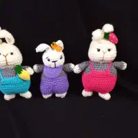 عروسک حیوانات بافتنی|اسباب‌‌بازی|حمیدیا, |دیوار