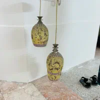 لوستر سه شاخه|لوستر و چراغ آویز|مشهد, عبادی|دیوار