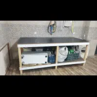 میز برش دو طبقه ام دی اف