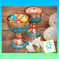 سنگاب یلدا فیروزه کوبی|ظروف سرو و پذیرایی|شیراز, شاهچراغ|دیوار