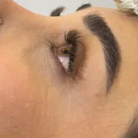 اکستنشن مژه چشم رنگی رایگان