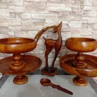 کارهای زیبای چوبی با قیمت مناسب|ظروف سرو و پذیرایی|مشهد, شهید آوینی|دیوار