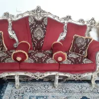 مبل سلطنتی ۹نفره چوب راش|مبلمان خانگی و میز عسلی|تهران, جیحون|دیوار