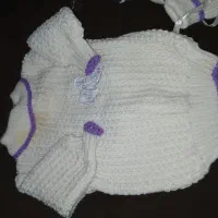 لباس بافت نوزاد خارجی|کفش و لباس بچه|قم, شهرک مهدیه|دیوار