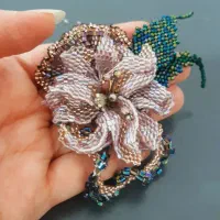 گل های منجوق بافت|لباس|مشهد, امیر|دیوار