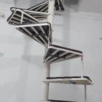 پله گرد مناسب مغازه منازل و...