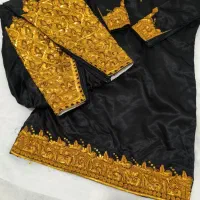 لباس گلابتونی کار دست