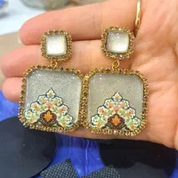 گوشواره دستساز مجلسی|بدلیجات|هشتگرد, شهرک بعثت|دیوار