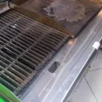 گریل روغنی و زغالی ترکیبی