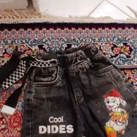 شلوار لی مام استایل کودک|کفش و لباس بچه|باقرشهر, |دیوار