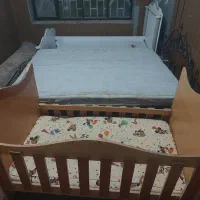 تخت کودک و خوشخواب فنری|تخت و سرویس خواب|شیراز, سینما سعدی|دیوار