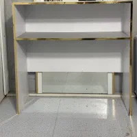 فروش کنسول mdf سفید طلایی به علت کمبود جا