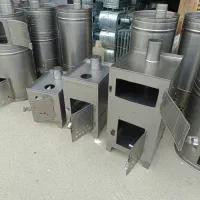 بخاری دوطبقه فردار هیزمی